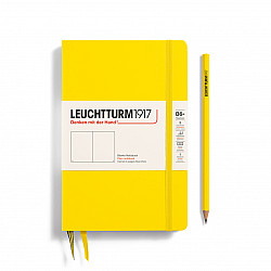 Leuchtturm1917 Notebook - Paperback B6+ - Hardcover - Plain - Lemon