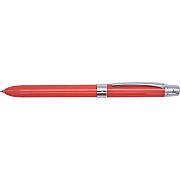 Penac ELE-001 Opaque 3-in-1 Multi Pen - Tweekleuren Ballpoint + Vulpotlood - 0.5 - Rood