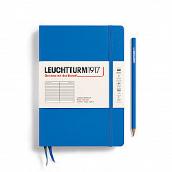 Leuchtturm1917 Notebook - A5 - Hardcover - Ruled - New Colours 2024 - Sky