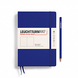 Leuchtturm1917 Notebook - A5 - Hardcover - Plain - New Colours 2024 - Ink