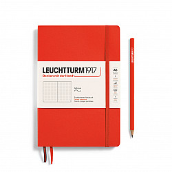 Leuchtturm1917 Notebook - A5 - Softcover - Dotted - New Colours 2024 - Lobster