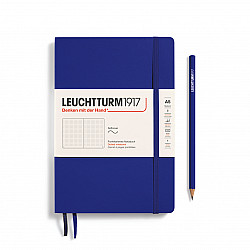 Leuchtturm1917 Notebook - A5 - Softcover - Dotted - New Colours 2024 - Ink
