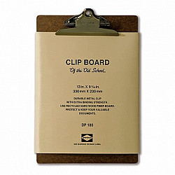 Penco Clip Board - Verticaal - A4 - Bronze Clip
