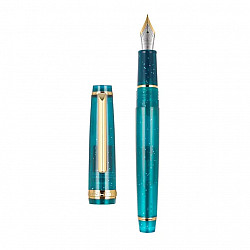 Jinhao 1982 Fountain Pen - Fine - Sparkle Turquoise
