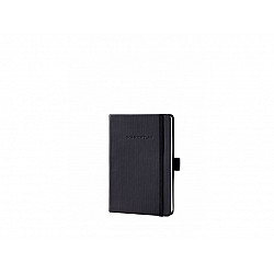 Sigel Conceptum Pure Notebook - A6 - Hardcover - Blanco - Zwart