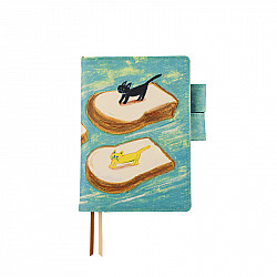 Hobonichi Techo Planner A6 Cover - Keiko Shibata: Bread floating in the wind