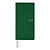 * Hobonichi Weeks 2024 Book - Smooth: Forest Green (April Start / Japanese / Wallet Size)