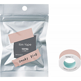 King Jim TEPRA Lite Film Tape - 15 mm - Smoky Pink