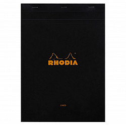 Rhodia bloc Black No.18 - A4 - 80 pagina's - Gelinieerd - Zwart