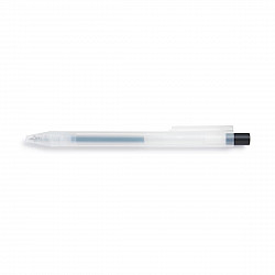 MUJI Clicker Gel Pen - 0.3 mm - Zwart