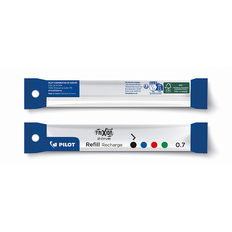Pilot Vullingen Pilot BLSFRM7 FriXion Zone Vulling Metaal