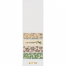 King Jim KITTA Washi Masking Tape - Flower 4