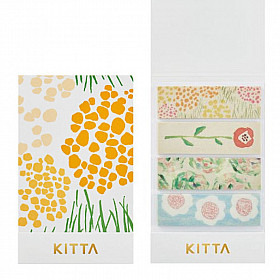 King Jim KITTA Washi Masking Tape - Flower 2