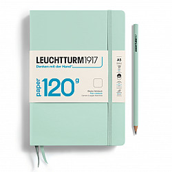 Leuchtturm1917 Notebook - Edition 120G - A5 - Blanco - 120g Papier - Mint Green