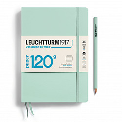 Leuchtturm1917 Notebook - Edition 120G - A5 - Gelinieerd - 120g Papier - Mint Green