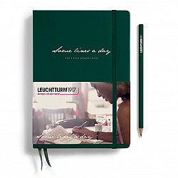 Leuchtturm1917 Some Lines a Day - the 5 Year Memory Notebook / Dagboek - Forest Green