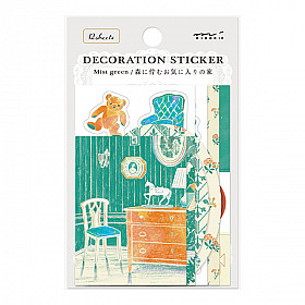 Midori Decoration Sticker Set - Limited Edition - Germany - Green