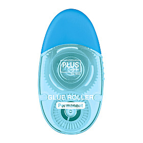 PLUS Japan Mini  Tape Lijmroller - Permanent - Blauw