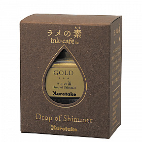 Kuretake ink-cafe Drop of Shimmer - 20 ml - Gold