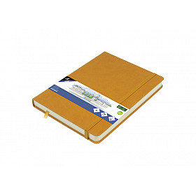 Kangaro Sketchbook - Hardcover - A5 - 140g papier - Mosterd Geel