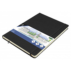 Kangaro Sketchbook - Hardcover - A4 - 140g papier - Zwart