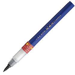 Kuretake Bimoji Cambio Brush Pen - Breed - Zwart
