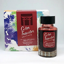 Color Traveler Hiroshima Inktpot - 30 ml - Miyajima Scarlet
