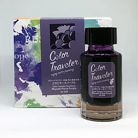 Color Traveler Hiroshima Inktpot - 30 ml - Miyoshi Pione Purple