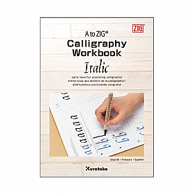 Kuretake A to ZIG Calligraphy Italic Instruction Book