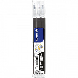 Pilot BLS-FR10 FriXion Vullingen - Breed - Set van 3 - Zwart