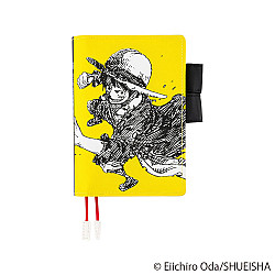 Hobonichi Techo Planner A6 Cover - ONE PIECE magazine: Straw Hat Luffy (Yellow)