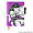Hobonichi Techo Cousin A5 Cover - ONE PIECE magazine: Straw Hat Luffy (Purple)