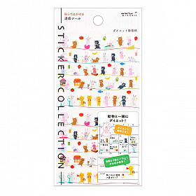 Midori Sticker Collection - Diet Animals