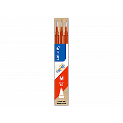 Pilot BLS-FR7 FriXion Vullingen - Medium - Rood - Set van 3