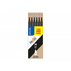 Pilot BLS-FR7 FriXion Vullingen - Medium - Zwart - Set van 6