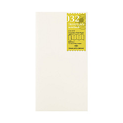 TRAVELER'S COMPANY 032. Accordion Fold Paper Vulling - Regular Size