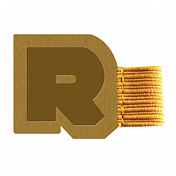 Rhodia Rhodiarama Self-Adhesive Pen Loop - 3x4 cm - Gold