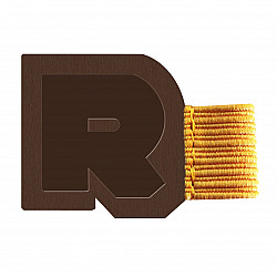 Rhodia Rhodiarama Self-Adhesive Pen Loop - 3x4 cm - Bronze