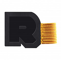 Rhodia Rhodiarama Self-Adhesive Pen Loop - 3x4 cm - Black