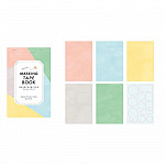 King Jim Masking Tape Book – Customizable washi tape for creative decorations | Postcard size King Jim Masking Tape Book – Postcard size – Plain washi tape sheets for cutting and decorating.