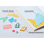King Jim Masking Tape Book – Customizable washi tape for creative decorations | Postcard size King Jim Masking Tape Book – Postcard size – Plain washi tape sheets for cutting and decorating.