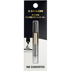 Sailor Vulpen Converter - Zwart/Goud