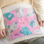 Hightide Japanse Gaaszakdoek / Servet – New Retro Cat – 100% Katoen Hightide New Retro Japanse Gaaszakdoek / Servet – Cat – 100% Katoen – Licht en Sneldrogend