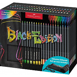 Faber-Castell Black Edition Kleurpotloden - Set van 72 inclusief Luxe Roletui