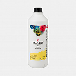 Talens Ecoline Vloeibare Waterverf Inkt - 490 ml - Nr. 201 Light Yellow (Lichtgeel)