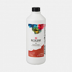 Talens Ecoline Vloeibare Waterverf Inkt - 490 ml - Nr. 411 Burnt Sienna (Gebrand Sienna)