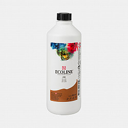 Talens Ecoline Vloeibare Waterverf Inkt - 490 ml - Nr. 416 Sepia