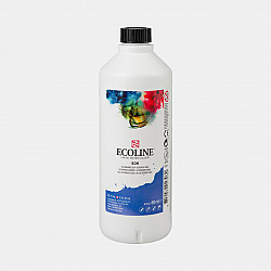 Talens Ecoline Vloeibare Waterverf Inkt - 490 ml - Nr. 506 Ultramarine Dark (Donker Ultramarijn)