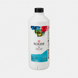 Talens Ecoline Vloeibare Waterverf Inkt - 490 ml - Nr. 522 Turquoise Blue (Turkoois Blauw)