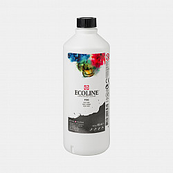 Talens Ecoline Vloeibare Waterverf Inkt - 490 ml - Nr. 700 Black (Zwart)